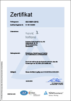 ISO9001 DE Frottana